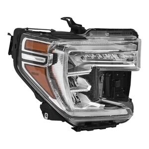 LED Headlight Assembly‎ Right RH For GMC Sierra DRL Sequential Chrome 84507049